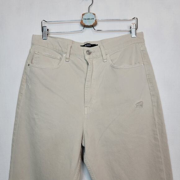 Hudson Jade Loose-Fit Straight Peyote Dip-Dye Jean Neutral Ombre Wash 31 - Picture 10 of 16